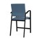Lesro Newport Hip Chair Metal Frame, Black, MD Titan Upholstery NP1161 - alternate 3